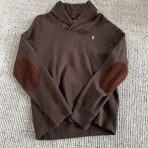 Ralph Lauren shawl collar pullover sweater